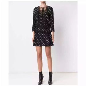 Veronica Beard fun & flirty black mini dress